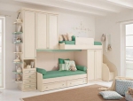 white classic teen bedroom design